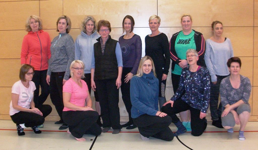 Pilates-Gruppe